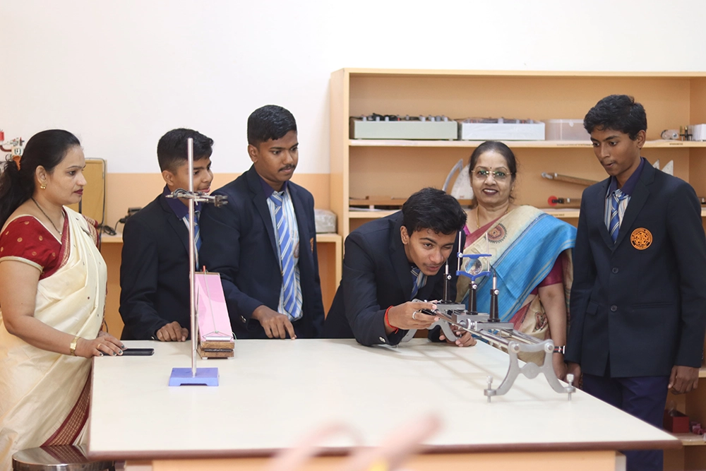 School with computer lab and School with science laboratories